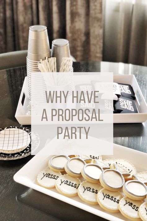 After the proposal comes the party!💥 Read our blog on why you need to have a proposal party #proposalparty #engaged #engagement #miamiproposal He Popped The Question Engagement, Proposal Celebration Ideas, Proposal Party Ideas Surprise, Post Proposal Party Ideas, After Proposal Party, Proposal After Party Ideas, She Said Yes Party Ideas, Proposal Party Ideas Decorations, Proposal After Party