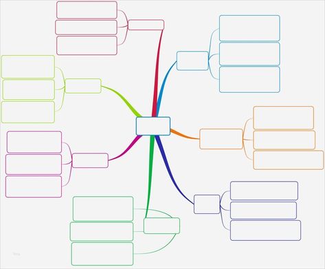 Blank Mind Map, Blank Mind, Brainstorming Graphic Organizer, Concept Map Template, Teaching German, Creative Mind Map, Mind Map Art, Mind Map Free, Mind Map Template