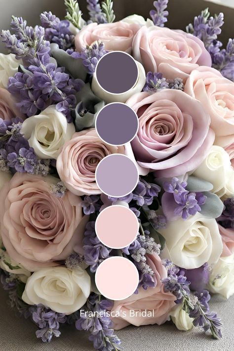 Peach And Dusty Blue, Blush Color Scheme, Spring Wedding Theme, Wedding Colors Spring, Color Ideas Wedding, Wedding Color Palette Ideas, Wedding Theme Color Schemes, Spring Wedding Color Palette, Wedding Color Pallet