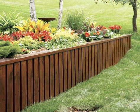 Cheap Retaining Wall Ideas Retaining Wall Steps, Wood Retaining Wall, Diy Retaining Wall, Backyard Retaining Walls, Retaining Wall Ideas, Building A Retaining Wall, Garden Retaining Wall, Backyard Swings, Sloped Backyard