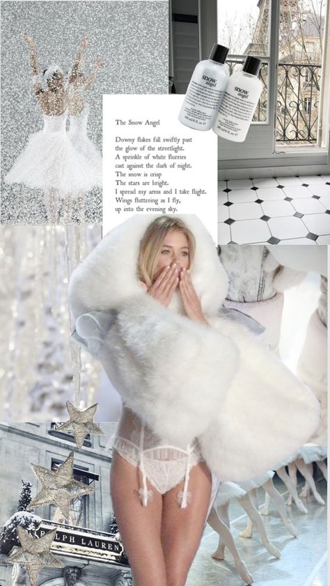 ❄️ Snow Angel ❄️ Winter Wonderland London, Pretty Energy, Gemma Ward, Winter Princess, Classy Fits, Snow Angel, Winter Images, Angel Aesthetic, Snow Bunnies