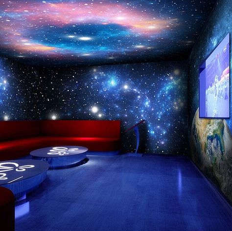 Alien Room, Galaxy Room, 3d Wallpaper For Bedroom, Wallpaper High Quality, High Quality Wallpaper, Space Themed Room, Smart House, 3d Room, Superhero Room