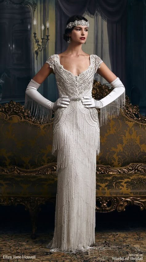 Vintage Wedding Dress 1920s, Wedding Dresses Vintage 20s, Gatsby Party Outfit, 1920s Wedding Dress, Eliza Jane, 1920s Wedding, Navy Bridesmaid Dresses, Gatsby Wedding, Gatsby Party