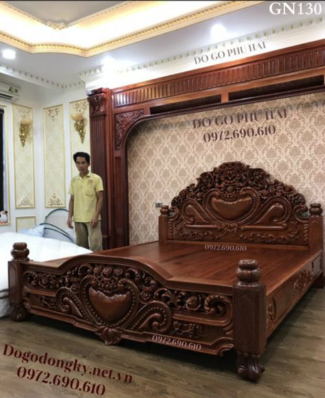 Simple Bed Designs, Carved Beds, Box Bed Design, Wood Carving Furniture, Wood Bedroom Sets, Front Door Design Wood, Wood Bed Design, Wooden Bed Design, Bed Design Modern