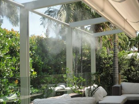 Residential Outdoor Mist Cooling Fans and Systems – The Misting Stoe Outdoor Misting Systems, Outdoor Misting System, Round Stock Tank, Patio Misting System, Bathtub Curtains, Small Tubs, Outdoor Misting Fan, Glass Barn Doors Interior, Starry Ceiling