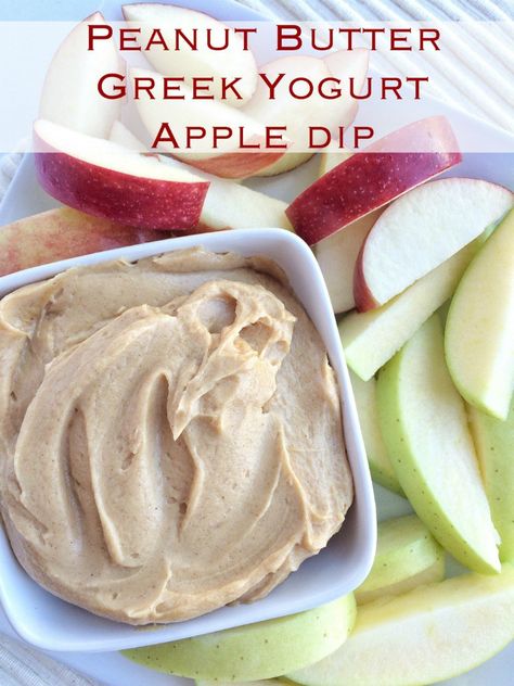 Yogurt Apple Dip, Fruit Dip With Greek Yogurt, Peanut Butter Greek Yogurt, Dip With Greek Yogurt, Recipes Peanut Butter, Greek Yogurt Dip, Greek Yogurt And Peanut Butter, Peanut Butter Dip, Peanut Butter Yogurt