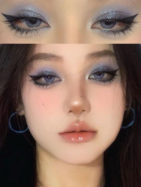 Makeup Inspo Concert, Celebrities Halloween, Gothic Fits, Makeup Moodboard, Pisces Fashion, Makeup Ala Korea, Makeup Asia, Enhypen Concert, Membentuk Alis