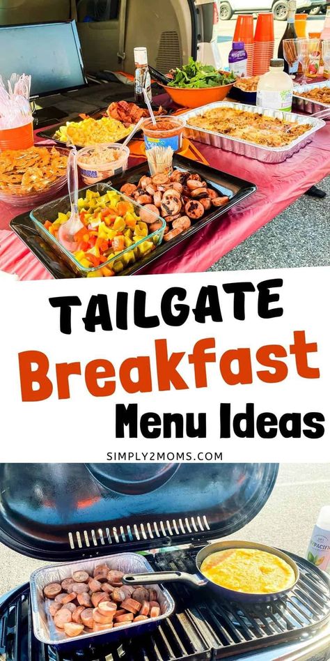 Tailgate Breakfast, Breakfast Tailgate, Breakfast Tailgate Food, Tailgate Menu, Apple French Toast Bake, Football Tailgate Food, Tailgate Treats, Tailgate Recipes, Healthy Breakfast Choices