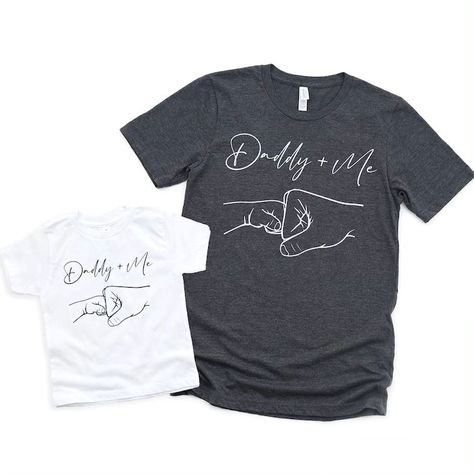 Daddy and Me Fist Bump Matching Shirt, Daddy And Me Shirts, Matching Dad and Kids Shirts, New Dad Tee, Fathers Day Tee, Father Birthday Gift 👉Click to buy from Etsy Shop :🛒 http://www.EpicFashionUs.etsy.com/listing/1730515577/daddy-and-me-fist-bump-matching-shirt 📌Store Link in Bio Welcome to EpicFashionUS! Its great to see you here! We prioritize one thing here and that is quality and customer satisfaction. Our Tshirts are: -Made from 4.2-ounce cotton -All solid colors are 100% cotton ... Cricket Projects, Father Birthday, Fist Bump, Shirt Store, New Dads, Matching Shirts, Bump, Kids Shirts, Customer Satisfaction