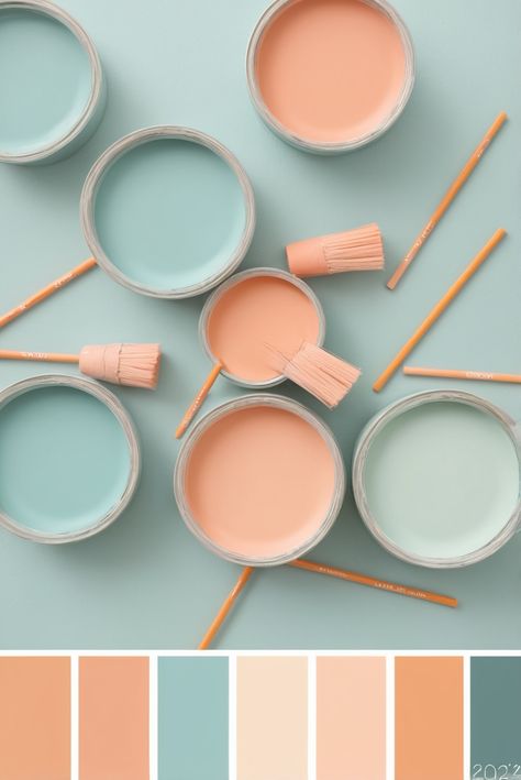 Discover the secrets of achieving personal growth with these unconventional and effective strategies. Elevate your life with "a" insights. #ad     #Colortrend #wallpaint2024  #color2024  #DIYpainting  ##DIYhomedecor  #Fixhome Aqua Color Pallete, Peach Color Interior Design, Peach And Blue Nursery, Peach And Aqua Color Palette, Peach And Blue Decor, Peach Blue Green Color Palette, Sherwin Williams Peach Colors, Sherwin Williams Tropical Paint Colors, Aqua Colour Palette