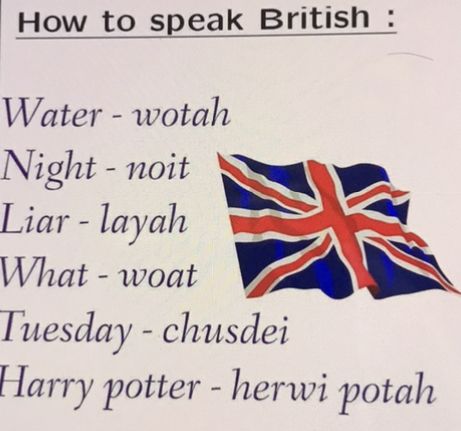 British English Accent, British English Words, British Phrases, British Slang Words, American Words, British Slang, English Phrases Idioms, English Learning Spoken, Conversational English