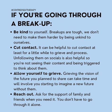 Lucille Shackleton 🏳️‍🌈 on Instagram: "Break ups are hard. Here are some strategies to think about utilising if this is something you’re going through right now. Sending love and support your way … 🤍 *IG isn’t therapy. This page shares general psychoeducation information and may not suit your situation, or resonate with you. Take what connects and leave the rest. Please see my disclaimer for more information. #relationshipadvice #breakups" Healing After A Breakup, Healing From A Breakup, Everything Will Be Ok, After A Breakup, Break Ups, Brighter Days, Single And Happy, Emotional Resilience, Sending Love