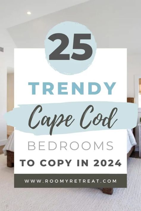 Cape Cod Room Ideas, Cape Cod Bedroom Decor, Lakeside Bedroom Ideas, Cape Cod Cottage Bedroom, Cape Cod Interior Design Bedroom, Nautical Master Bed, Cape Cod Room Ideas Bedrooms, Nautical Guest Room, Cape Cod Bedroom Master Suite