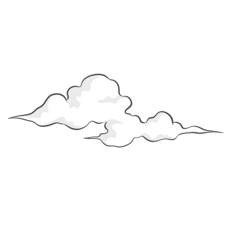 Fluffy Clouds Drawing, Clouds Drawing Simple, Cloud Simple Drawing, Cute Clouds Drawing, Cloudy Drawing, Cloud Outline Drawing, Cloud Line Art, Clouds Outline Drawing, Cloud Line Drawing