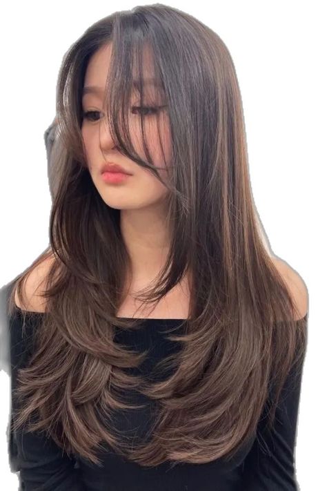 Diy Haircut, Layered Hairstyles, Shoulder Hair, Haircut Styles, Christmas Hairstyles, Haircuts For Fine Hair, Long Layered Hair, Haircuts For Long Hair, Long Straight Hair