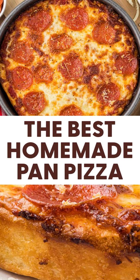 Turn your kitchen into a pizza parlor with our comprehensive pan pizza workshop guide. From selecting the right pan to mixing the dough and choosing toppings, this step-by-step tutorial will make you a master pizza maker in no time. Homemade Pan Pizza, Pan Pizza Recipe, Gluten Free Pizza Crust Recipe, Pizza Parlor, Gluten Free Pizza Crust, Pizza At Home, Pizza Maker, Gluten Free Recipes Bread, Diner Recipes