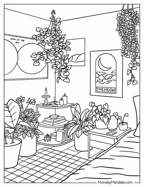 26 Aesthetic Coloring Pages (Free PDF Printables) Simple Adult Coloring Pages, Aesthetic Colouring Pages, Simple Coloring Pages Aesthetic, Ipad Coloring Pages, Aesthetic Coloring Pages Free Printable, 26 Aesthetic, Aesthetic Coloring Pages, Creative Aesthetic, Colouring Sheets