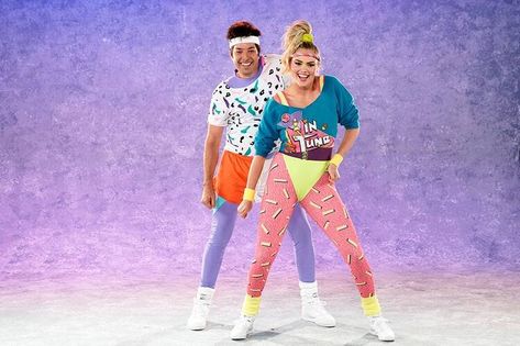 80s Outfit Ideas, 80s Workout Outfit, Body Snatcher, Aerobic Outfits, 80s Party Outfits, Zumba Outfit, 80s Workout, Dance Challenge, Rob Zombie