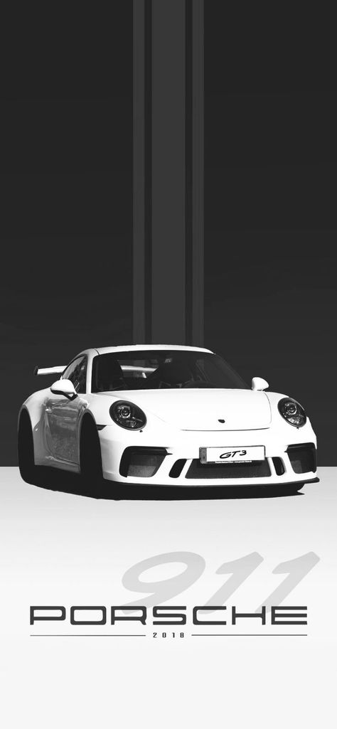 Black And White Cars Aesthetic, White Porsche Aesthetic, Learn Car Driving, White Porsche, Car Advertising Design, Car Facts, F1 Wallpaper Hd, Sports Car Wallpaper, Porsche Sports Car