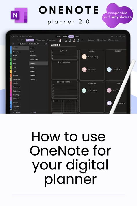 Using OneNote as a Dynamic Digital Planner travelplannertemplatenotion #happyplannerlayout Work Task Organization Time Management, One Note Tips And Tricks, How To Use One Note, One Note Hacks, How To Organize Work Notes, One Note Templates Planner Free, Free Onenote Templates, Work Task Organization, One Note Templates For Work