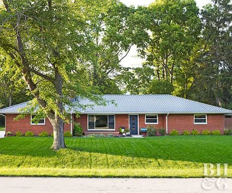 What Color Tile With White Cabinets, 1970s Brick Ranch House Exterior Remodel, Update Exterior Of Home Ranch Style, 1970 Ranch House Remodel, 1960s Ranch House Exterior Remodel, 1960 Ranch House Remodel Exterior, 70s Ranch Remodel, 1960 Ranch House Remodel, 1950s Ranch House Exterior