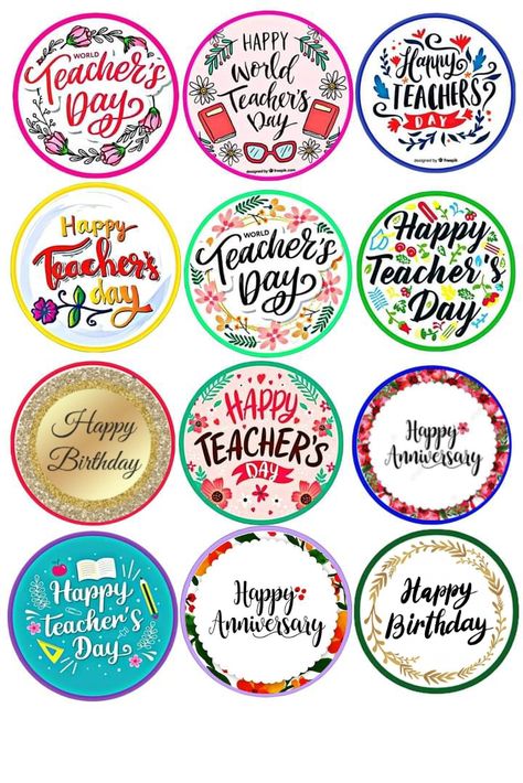 Happy Teacher's Day Cake Printable, Teachers Day Cake Topper Printable Pink, Happy Teachers Day Tag Printable, Teachers Day Batches, Happy Teacher's Day Printable, Happy Teachers Day Stickers Printable, Happy Teachers Day Printable Topper, Happy Teacher's Day Sticker, Teachers Day Printable Topper