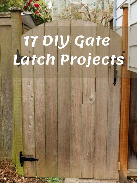 Bring more security to your place and keep your kids playing in the yard with a gate latch. There are different types of gate latch; chain gate latch, gate latch lock, childproof gate latch, and so on. It depends on what you want and what you're trying to achieve. You can customize any type you like to suit your preference. So, to make the building easy for you, I've brought 17 DIY gate latch projects that will #gate #Latch Fence Latch Ideas, Gate Closures Ideas, Fence Gate Latch Ideas, Garden Gate Door Ideas, Fence Gate Lock Ideas, Wooden Gate Latch Ideas, Gate Latches Hardware, Large Gate Ideas, Gate Latches Ideas