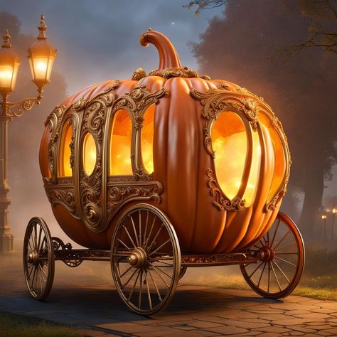 Hogwarts Herbology, Encanto House, Carriage Pumpkin, Wonka Factory, Cinderella's Carriage, Cinderella Pumpkin Carriage, Cinderella Pumpkin, The Giant Peach, Pumpkin Carriage