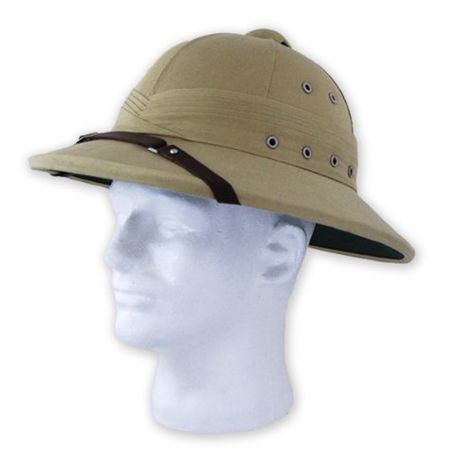 Pith Helmet - British Khaki Explorer Style, Pith Helmet, Desert Adventure, British Khaki, Baroque Art, Fashion Vocabulary, French Army, Sun Hats, Fedora