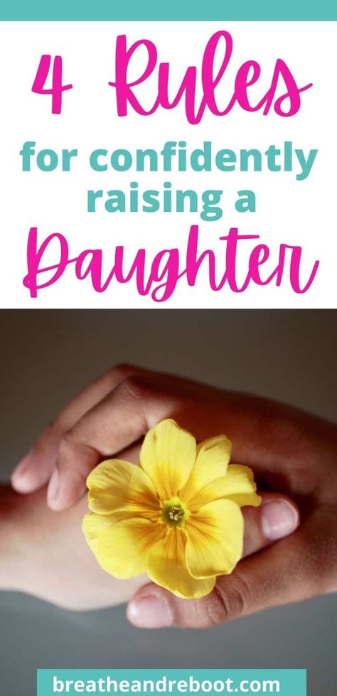 Parenting tips for raising girls. Moms with daughters want to get it right. But raising a daughter comes with unique challenges. Parenting a tween girl (or any age girl) isn't the easiest job and there's no "how-to" guide when it comes to having a daughter. But I do adhere to 4 rules when it comes to parenting that help me be the best girl mom I can be. #momsanddaughters #raisingstronggirls #confidentgirls #strongdaughters #parentingtips #raisingdaughters Raising A Daughter, Having A Daughter, Raising Daughters, All About Mom, Raising Girls, Easy Jobs, Best Girl, Simple Rules, A Daughter