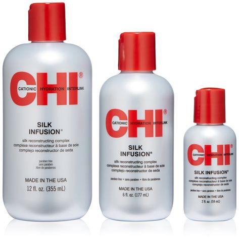 CHI Silk Infusion Multipack ** Continue to the product at the image link. (This is an affiliate link) Chi Silk Infusion, Chi Hair Products, Best Curlers, Hair Cream, Natural Silk, Leave In, Hair Products, Keratin, Shampoo And Conditioner