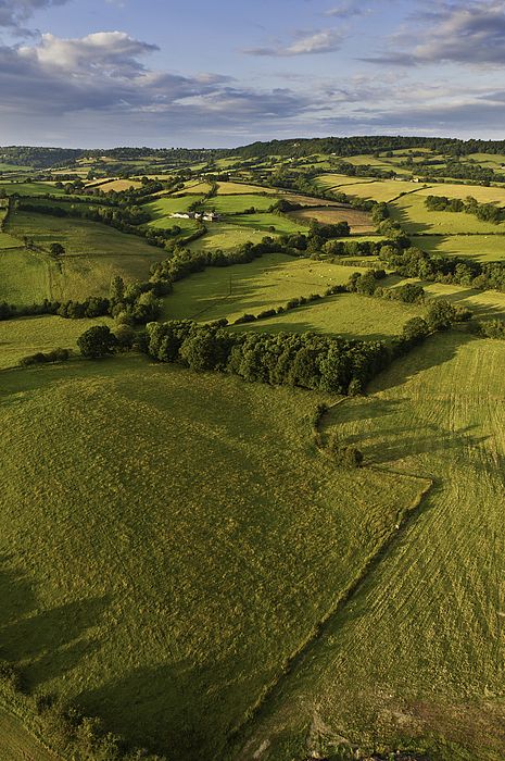 Fields From Above, Fantasy Farmland Landscape, Farm Landscape Photography, Farm Fields Landscapes, Rural Landscape Photography, Fantasy Farmland, Farmland Aesthetic, English Fields, Landscape From Above