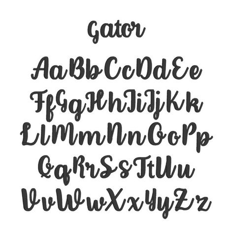 Cursive Bubble Letters Fonts, Cursive Letters Font, Abc Lettering, Hand Lettering Alphabet Fonts, Calligraphy Fonts Alphabet, Bubble Letter Fonts, Lettering Styles Alphabet, Alphabet Lettering, Lettering Guide