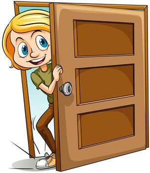 Open Door Cartoon, Front Door Drawing, Story Board Design, Door Drawing, Picture Of A Person, Money Illustration, Childhood Memories Quotes, Inside Door, Cartoons Png