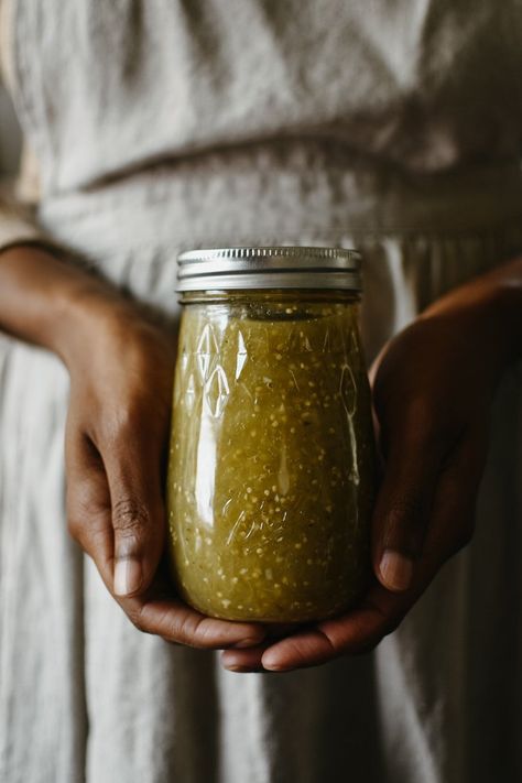 Ball Salsa Recipe, Tomatillo Salsa Canning Recipe, Salsa Verde Canning Recipe, Tomato Salsa Canning, Roasted Salsa Verde Recipe, Roasted Salsa Verde, Green Salsa Recipe, Tomatillo Recipes, Canned Salsa