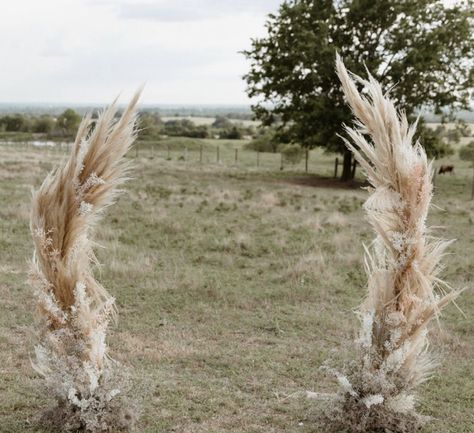 Pampas Grass Ceremony, Bloom Bar, Boho Wedding Arch, Boho Wedding Backdrop, Boho Wedding Theme, Bohemian Wedding Inspiration, Festival Bride, Minimal Boho, Grass Wedding