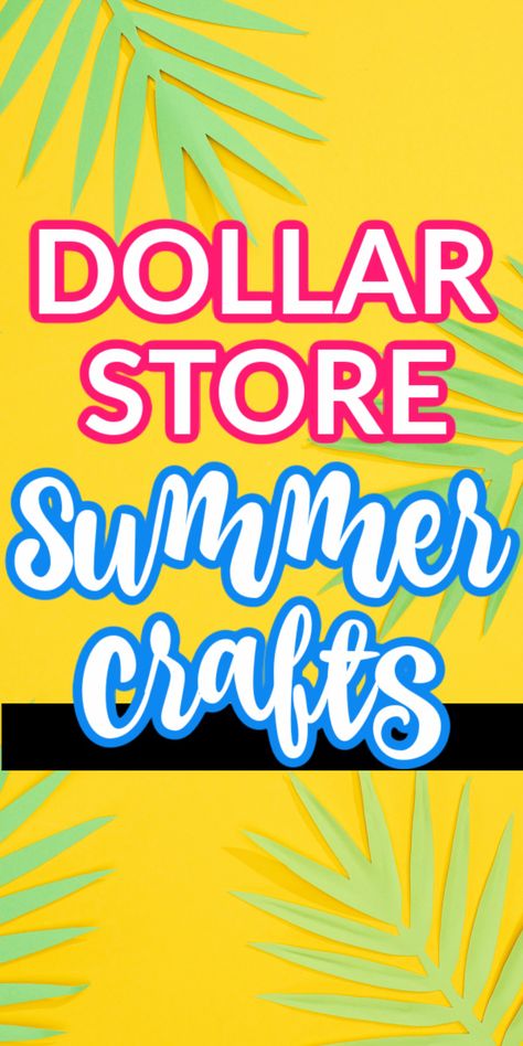 Summer Crafts Diy Adults, Dollar Store Summer Crafts, Spring Summer Crafts, Summer Time Crafts For Kids, Summer Crafts For Adults To Sell, Diy Summer Craft Ideas For Adults, June Crafts For Seniors, August Crafts For Adults, June Crafts For Adults