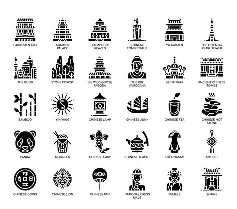 Download China Symbols , Glyph Icons Vector Art. Choose from over a million free vectors, clipart graphics, vector art images, design templates, and illustrations created by artists worldwide! Thai Symbols, Tattoo Symbols And Meanings, Thailand Tattoo Ideas, Tattoos Dragon, Thailand Tattoo, Food Fair, African Symbols, Tattoo Symbols, Thai Tattoo