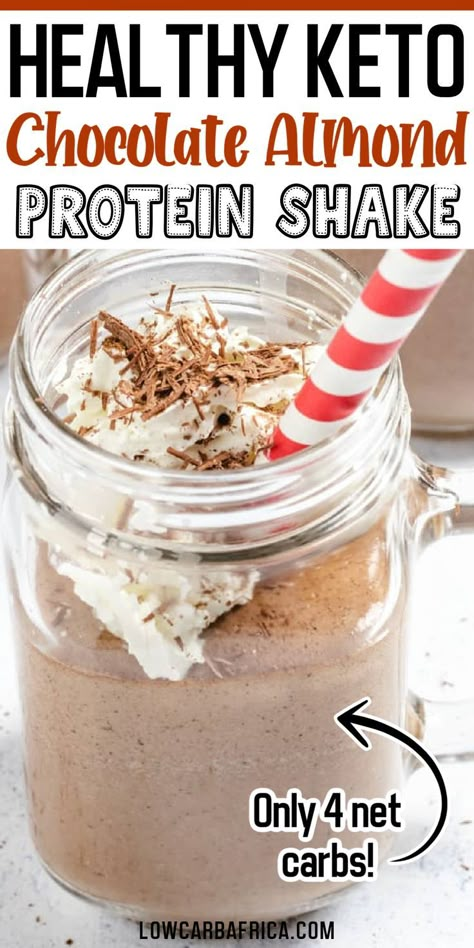 Almond Protein Shake, Almond Milk Protein Shake, Keto Protein Shake, Keto Protein Shakes, Low Carb Protein Shakes, Low Carb Shakes, Keto Protein Powder, Best Protein Shakes, Chocolate Protein Shakes