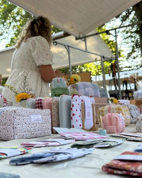 Small Business Market Table Set Up, Crochet Small Business Aesthetic, Glossier Market Bag, Handmade Market Pouch Bag, Crochet Market Bag Aesthetic, Lots Of People, Made My Day, Trendy Makeup, Thanks To Everyone