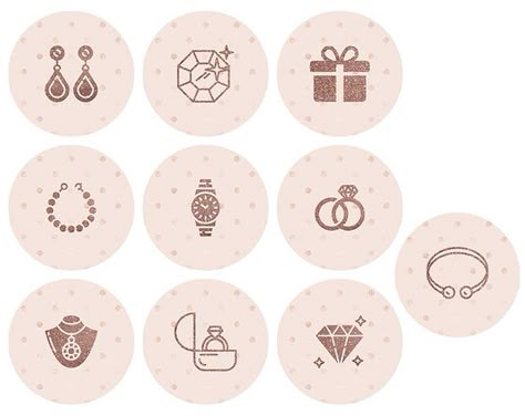 Inspiration for Instagram Story Covers Jewelry Packaging Design, Icon Jewelry, Black And White Instagram, Jewelry Making Business, Instagram Story Highlight Icons, Story Highlight Icons, Logo Jewelry, Instagram Highlight Cover, Highlights Instagram