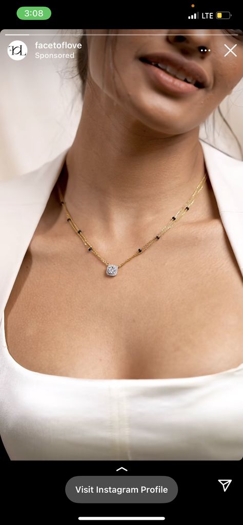 Double Layer Mangalsutra Designs, Alia Bhatt Mangalsutra, Simple Chains For Daily Use, Traditional Mangalsutra Designs Gold, Modern Mangalsutra Designs Simple, Minimal Mangalsutra Designs, Trendy Mangalsutra Designs, Minimalist Mangalsutra, Trending Mangalsutra Designs