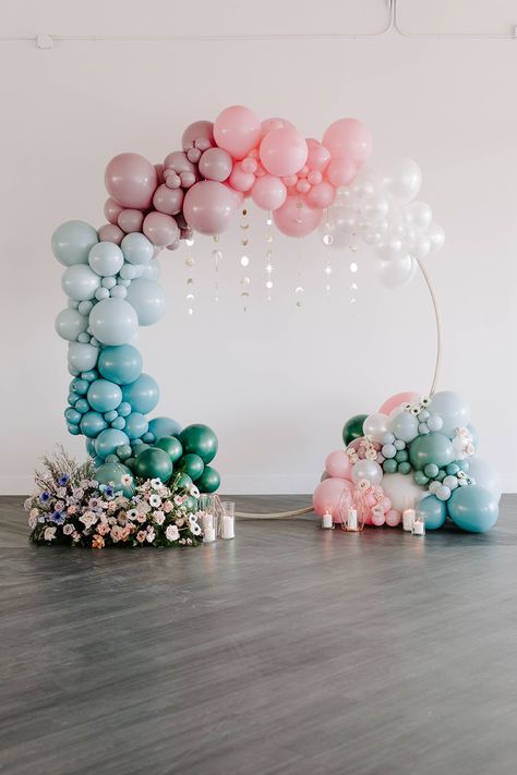 Diy Wedding Arch, Fest Temaer, Diy Balloon Decorations, Celestial Wedding, Birthday Party Theme Decorations, Birthday Balloon Decorations, Diy Birthday Decorations, Kraf Diy, Wedding Balloons