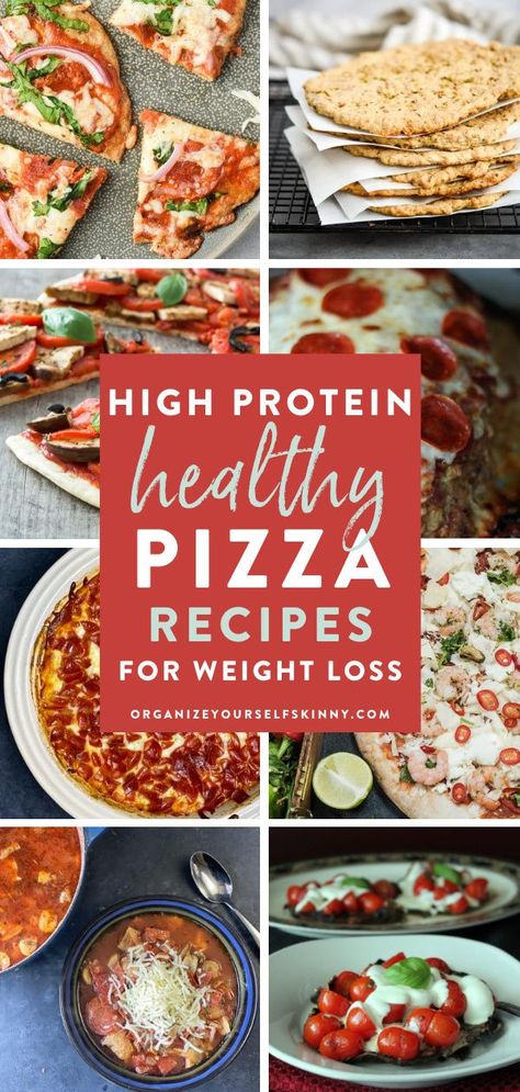 Pizza With Tortilla, High Protein Pizza, Dinner Ideas Keto, High Protein Dinners, Healthy Homemade Pizza, Diet Pizza, Protein Dinners, Low Carb Dinner Ideas, Low Carb Pizza Recipes