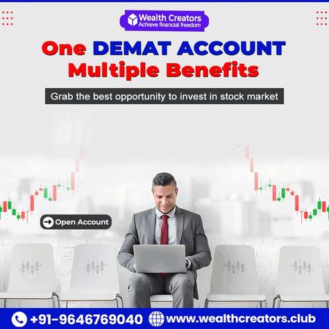 💵 One DEMAT ACCOUNT Multiple Benefits 💵 . . Contact Us - Wa.me/919646769040 . . Account opening link - https://cutt.ly/2GtL1Gy . . #money #makemoney #moneymaker #makemoneyonline #moneyteam #moneymindset #moneyheist #moneygram #money💰 #savemoney #moneyflip #trading #forextrading #daytrading #cryptotrading #tradingforex #tradingstrategy #tradingsignals Stock Market Creative Ads, Demat Account, Ads Creative Advertising Ideas, Advertising Ideas, Stock Market Investing, Bathroom Cleaner, Send Money, Capital Market, Day Trading