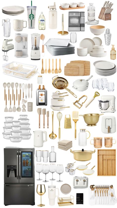 First Home Essentials, Kitchen Decor Collections, New Home Essentials, First Apartment Essentials, Desain Pantry, Nonstick Cookware Sets, Induction Cookware, House Organisation, House Essentials