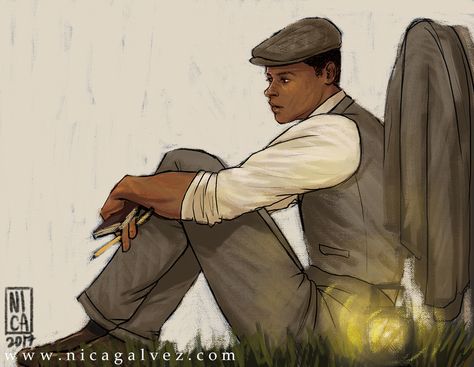 The Diviners by Libba Bray | Artist: Nica Galvez | Character: Memphis Campbell The Diviners Libba Bray, Libba Bray, Bookish Art, Ya Novels, Nerd Girl, Book Fandoms, Steam Punk, Book Stuff, Art Blog