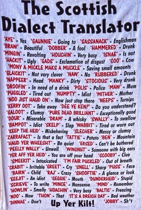 Scottish Words, Great Scot, Scotland Forever, Scotland Trip, Scottish Gaelic, England And Scotland, Ireland Scotland, Isle Of Skye, Scotland Travel