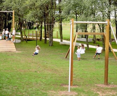 Zip Line Platform, Zipline Platform, Diy Zipline, Kids Zipline, Tree Forts, Zip Line Backyard, Types Of Environments, Outside Playground, Barn Remodel