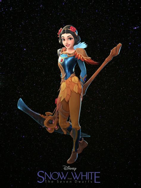 Disney Mirrorverse Fanart, Disney Mirrorverse Characters, Mirrorverse Disney, Dnd Disney, Disney Princess Warriors, Disney Mirrorverse, Snow White Aesthetic, Dreamworks Characters, Disney Queens